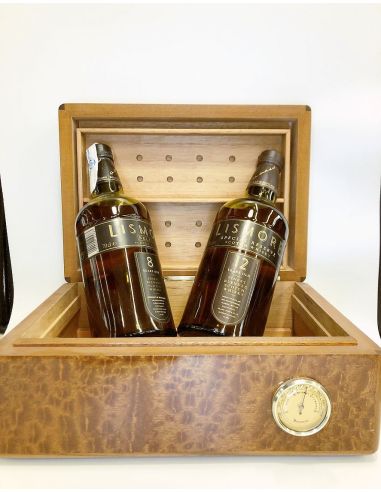 LISMORE CAJA MADERA HUMIDIFICADOR 12 YO + 8 YO