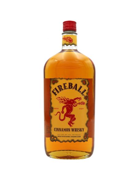 Whisky blended fireball cinnamon licor 33%