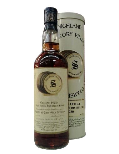 GLEN MHOR SIGNATORY 1980 ESTOIG METÀLIC