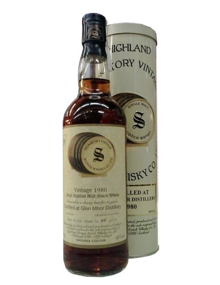 GLEN MHOR SIGNATORY 1980 ESTOIG METÀLIC