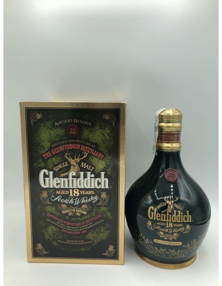 GLENFIDDICH 18 YO CERAMICA NEGRA