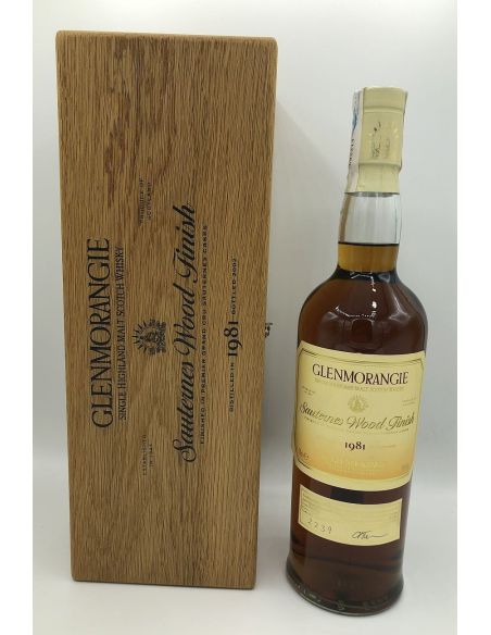 GLENMORANGIE 1981 SAUTERNES WOOD FINISH