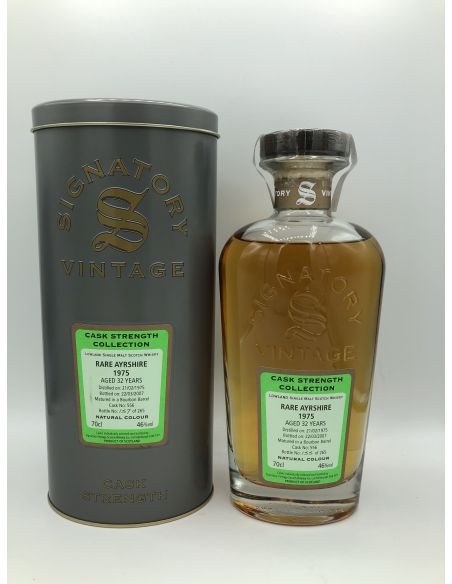 RARE AYRSHIRE SIG CASK ST COL 1975 ESTOIG METÀLIC