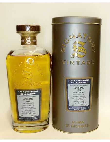 LAPHROAIG SIG CASK ST COL 1991