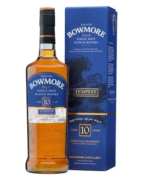 BOWMORE TEMPEST 10 YO  RELEASE V