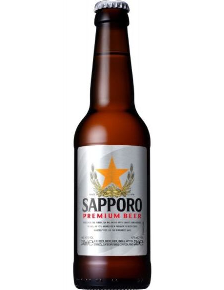 SAPPORO LAGER 33 CL 4% VOL