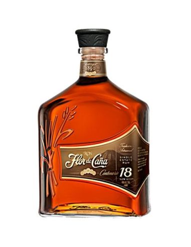 FLOR DE CAÑA 18  1 L CON ESTUCHE