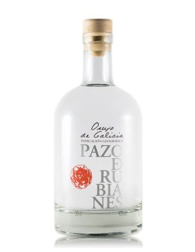 ORUJO BLANCO PAZO DE RUBIANES 50 CL