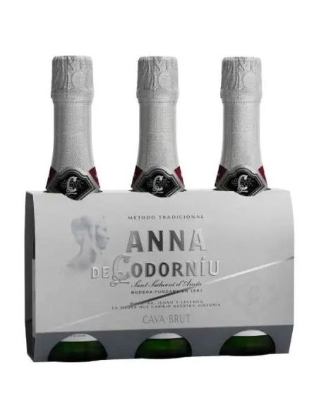 PACK ANNA CODORNIU BRUT 3 AMP. 20 CL