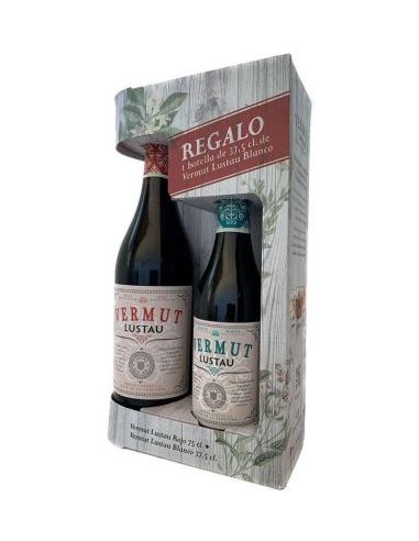 LUSTAU VERMOUTH NEGRE + BLANC DE 37,5 CL