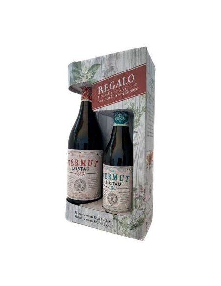 LUSTAU VERMOUTH NEGRE + BLANC DE 37,5 CL