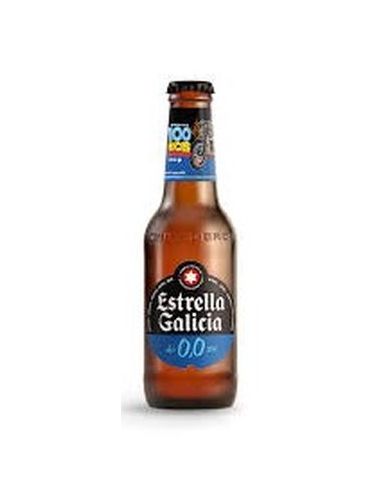 ESTRELLA GALICIA 0,0%  SENSE ALCOHOL AMPOLLA 25 CL