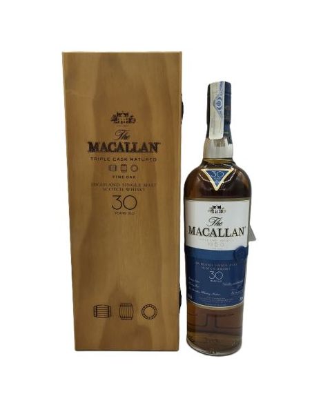 THE MACALLAN 30 YO FINE OAK CAIXA DE FUSTA