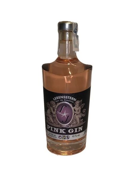 LEBENSSTERN PINK GIN 40% VOL