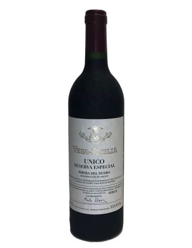 VEGA SICILIA UNICO GRAN RESERVA ESPECIAL2018 NEGRE