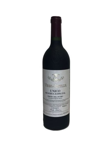 VEGA SICILIA UNICO GRAN RESERVA ESPECIAL2018 NEGRE