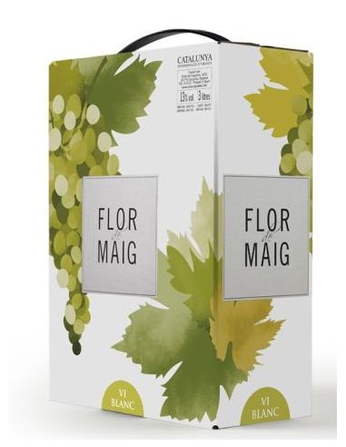 FLOR DE MAIG BIB 3 L BLANC