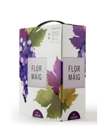 FLOR DE MAIG BIB 3 L NEGRE