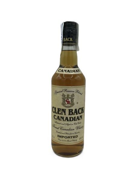 Whisky blended clen back canadian