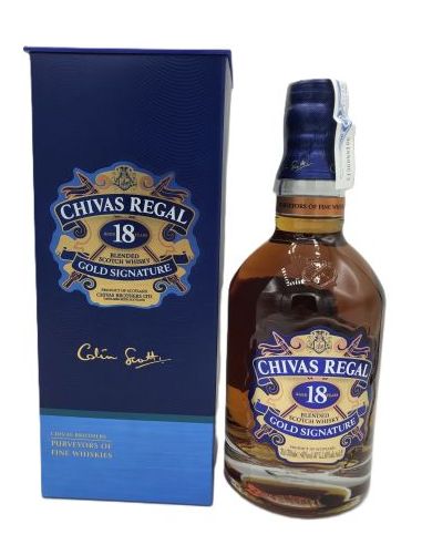 CHIVAS REGAL 18 YO CON ESTUCHE