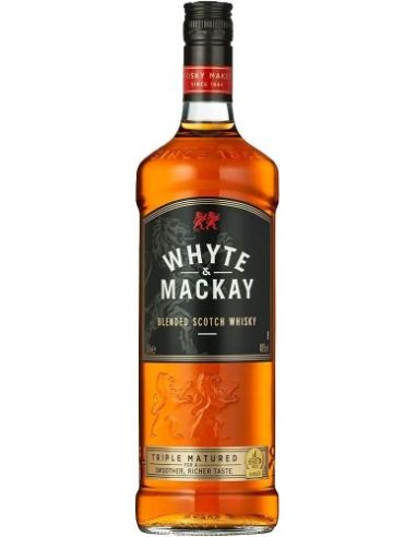 WHYTE & MACKAY 1 L 40% VOL TRIPLE MATURED