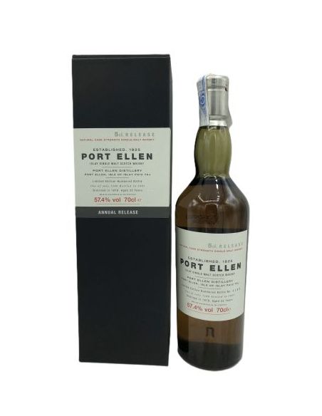 PORT ELLEN 5TH. R. 25 A 1979 CASK ST