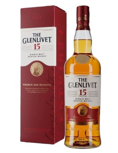 THE GLENLIVET 15 YO AMB ESTOIG