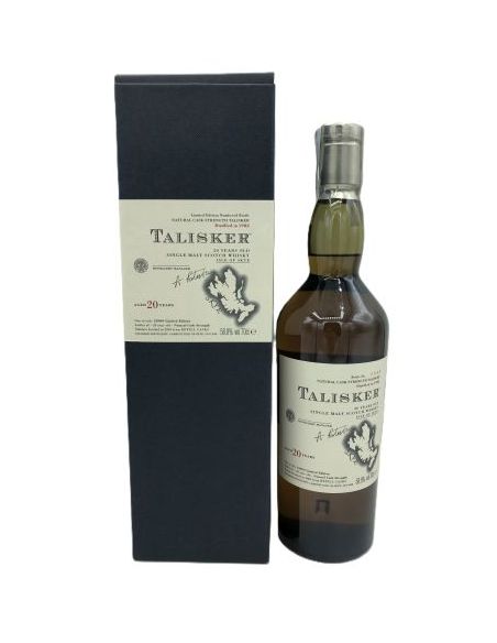 TALISKER 20 YO 1982 CON ESTUCHE REFILL BOURBON