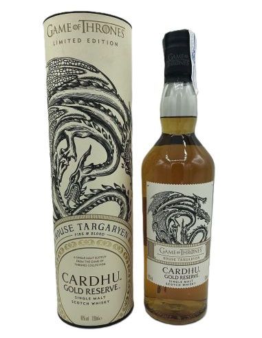 CARDHU GOLD RESERVE JUEGO DE TRONOS