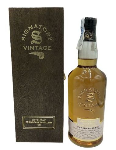 SPRINGBANK SIG RARE R 34 YO 69 CASK ST EST. FUSTA