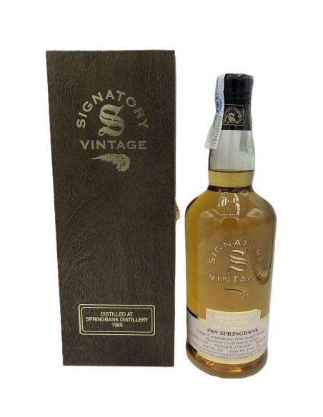 SPRINGBANK SIG RARE R 34 YO 69 CASK ST EST. FUSTA