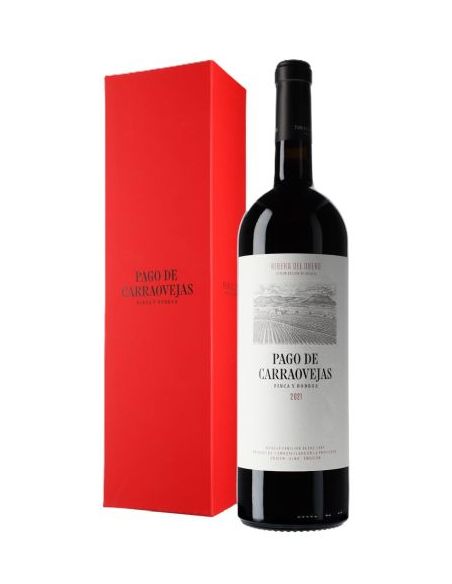 Botella vino PAGO DE CARRAOVEJAS MAGNUM TINTO CON ESTUCHE Ribera Duero