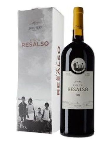 Vi de ribera de duero finca resalso magnum negre amb estoig