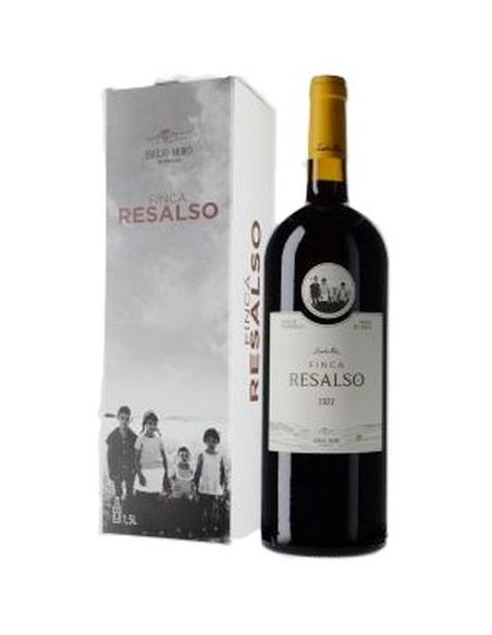 Vi de ribera de duero finca resalso magnum negre amb estoig