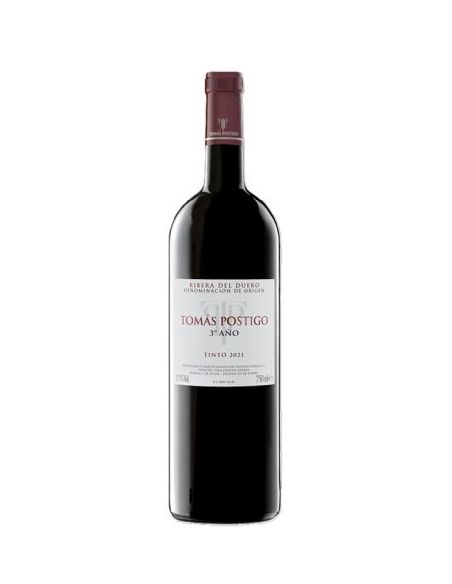 Botella vino TOMAS POSTIGO 3º AÑO 2021 TINTO Ribera Duero