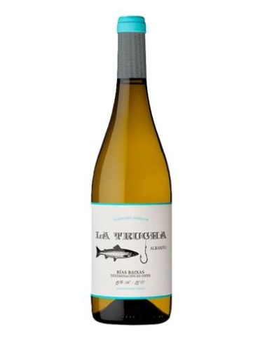 Vi de rias baixas la trucha albariny blanc