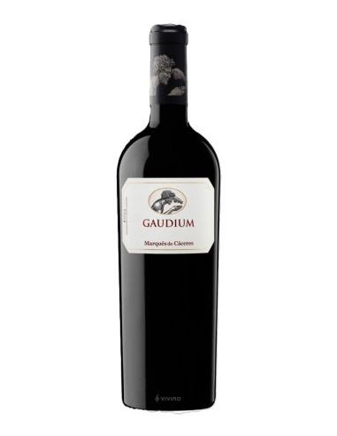 Vi de rioja gaudium marques de caceres negre