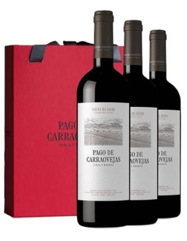 Ribera Duero ESTUCHE 3 BOTELLAS PAGO DE CARRAOVEJAS TINTO