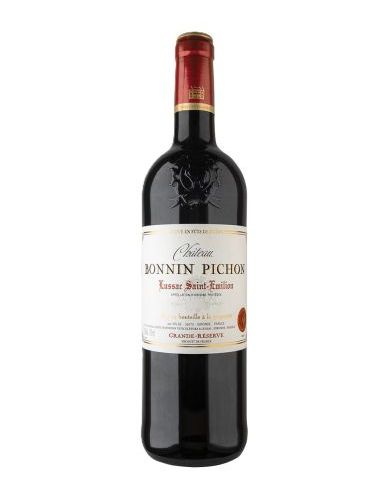 Vi de frança chateau bonnin pichon lussac negre