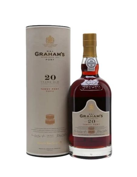 Botella vino Portugal GRAHAM S 20 YO TAWNY PORT