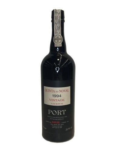 Botella vino Portugal QUINTA DO NOVAL NACIONAL VTGE PORT 1994