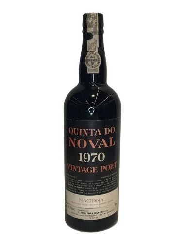 Botella vino Portugal QUINTA DO NOVAL NACIONAL VTGE PORT 1970