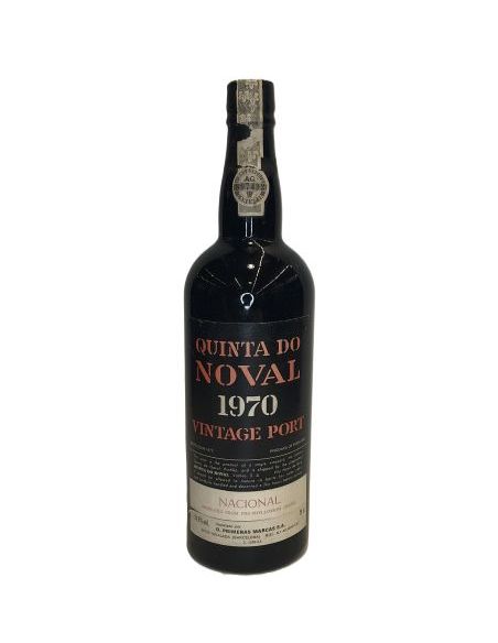 Botella vino Portugal QUINTA DO NOVAL NACIONAL VTGE PORT 1970