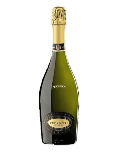 Botella vino Italia TOSO PROSECCO MILLESIMATO EXTRA DRY DOC