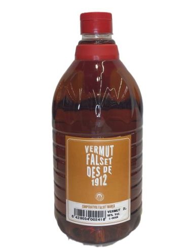 Garrafa pet VERMUT FALSET BLANCO 2 L