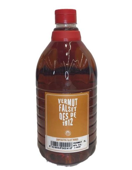 Garrafa pet VERMUT FALSET BLANCO 2 L