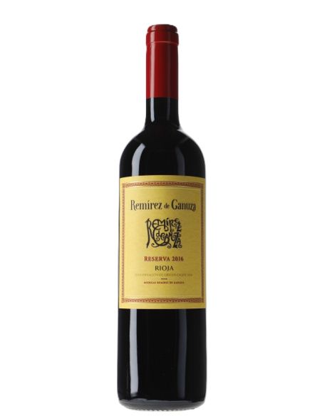 Vi de rioja remirez de ganuza reserva 2016  negre