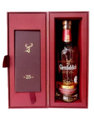 Whisky single malt glenfiddich 25 yo amb estoig