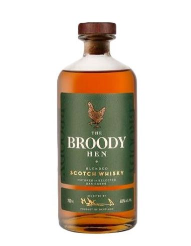 Botella Whisky Blended THE BROODY HEN BLENDED 40% VOL.