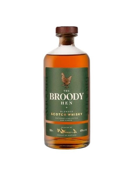 Botella Whisky Blended THE BROODY HEN BLENDED 40% VOL.